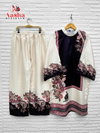 Aasha Turkis Vol 4 Modal Satin Printed Co Ord Set Exporters In India